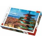 1500 Teile Trefl Puzzles mit Fuji-Motiv 