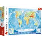 Reduzierte 4.000 Teile Trefl Puzzles mit Weltkartenmotiv für Älter als 12 Jahre 
