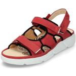 Rote Ganter Nachhaltige Outdoor-Sandalen in Breitweite aus Leder für Damen Größe 37 für den für den Sommer 