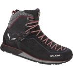 Graue Salewa Mountain Trainer Gore Tex Trekkingschuhe & Trekkingstiefel für Damen Größe 36 mit Absatzhöhe bis 3cm für den für den Winter 