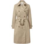 Beige TCHIBO Trenchcoats mit Knopf aus Baumwolle für Damen Größe XL 