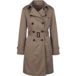 Braune Elegante Basler Trenchcoats aus Baumwolle maschinenwaschbar für Damen Größe XL 