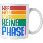 Weiße LGBT Lesbian Pride Lustige Kaffeetassen mit Kaffee-Motiv aus Keramik 