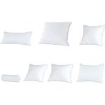 Weiße Badenia Trendline Quadratische Kopfkissen aus Baumwolle maschinenwaschbar 40x80 
