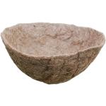 Braune 35 cm Runde Kokoseinlagen 35 cm aus Kokosfaser 