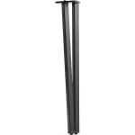 Schwarze Trendline Tischbeine & Tischfüße aus Stahl Breite 50-100cm, Höhe 50-100cm, Tiefe 50-100cm 