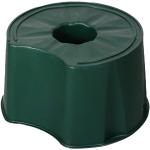 Grüne Runde Regentonnen-Unterstände aus Kunststoff 