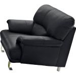 TRENDMANUFAKTUR Sessel, schwarz, schwarz