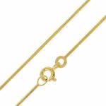 Goldene Animal-Print trendor Schlangenketten aus Gold 9 Karat 