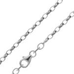 Reduzierte Silberne Elegante trendor 88070 Silberketten mit Namen poliert aus Silber für Damen 
