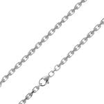 Silberne Elegante trendor Silberketten mit Namen aus Silber für Herren zum Vatertag 