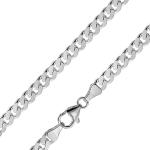 Silberne Elegante trendor 41963 Silberketten mit Namen aus Silber für Herren zum Vatertag 