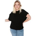 Schwarze Casual Trendyol Damensweatshirts aus Acryl Größe XL Große Größen 
