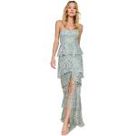 Trendyol Damen Lace Detailed Evening and Graduation Formal Night Out Dress, Mint, 42 EU