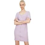 Fuchsiafarbene Trendyol Mini Bandage-Kleider & Bodycon-Kleider aus Polyester für Damen Größe XS 