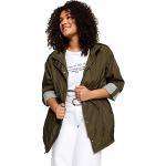 Khakifarbene Casual Trendyol Trenchcoats aus Polyester für Damen Größe 6 XL Große Größen 