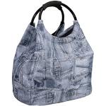 Reduzierte Blaue Strandtaschen & Badetaschen aus PVC gepolstert für Damen 