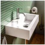 Weiße Treos 700 Handwaschbecken & Gäste-WC-Waschtische aus Mineralguss 