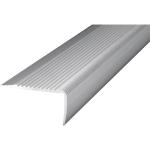 Silberne Treppenkantenprofile aus Aluminium 