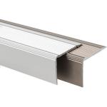 Silberne Floordirekt Treppenkantenprofile aus Aluminium 