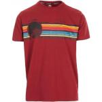 Rote Kurzärmelige Trespass Rundhals-Ausschnitt T-Shirts für Herren Größe XS 
