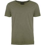 Sandfarbene Business Bio Nachhaltige T-Shirts aus Baumwolle für Herren Größe S 