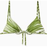 Grüne COS Triangel-Tops aus Polyamid für Damen Größe XS 