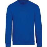 Blaue Unifarbene Trigema Rundhals-Ausschnitt Herrensweatshirts Größe 5 XL - versandkostenfrei 