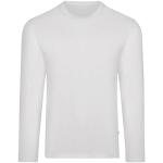 Weiße Langärmelige Trigema T-Shirts für Damen Größe S 