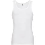 Reduzierte Weiße Trigema Feinripp-Unterhemden aus Baumwolle für Herren 2-teilig 