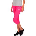 Pinke Trigema Capri-Leggings & 3/4-Leggings mit Knopf aus Polyester für Damen Größe 3 XL 