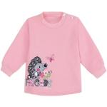 Rosa Trigema Kindersweatshirts mit Knopf Größe 92 