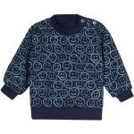 Blaue Trigema Kindersweatshirts für Babys Größe 92 