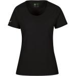 Schwarze Trigema Bio Nachhaltige T-Shirts für Damen Größe M 