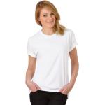 Weiße Trigema Bio Nachhaltige T-Shirts für Damen Größe XL 