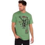 Trigema Bio Nachhaltige T-Shirts mit Hirsch-Motiv aus Baumwolle für Herren Größe 3 XL 1-teilig 