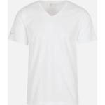Silberne Kurzärmelige Trigema Bio Nachhaltige V-Ausschnitt T-Shirts für Herren Größe L 