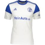 Weiße adidas Schalke 04 FC Schalke 04 Trikots für Kinder zum Fußballspielen - Auswärts 2022/23 