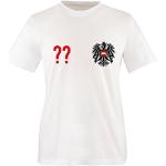 Trikot - at - WUNSCHDRUCK - Kinder T-Shirt - Weiss/Rot-Schwarz Gr. 110-116