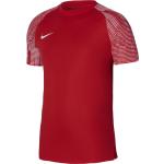 Rote Nike Academy Herrenfußballtrikots zum Fußballspielen 