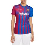 Blaue Nike FC Barcelona FC Barcelona Trikot für Herren zum Fußballspielen - Heim 2021/22 