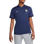 Blaue Nike F.F.F. - Französischer Fußballverband Herrensportbekleidung & Herrensportmode zum Fußballspielen 2022/23 