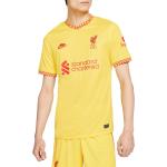 Gelbe Nike FC Liverpool FC Liverpool Trikots für Herren zum Fußballspielen 2021/22 