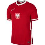 Rote Nike Polen Trikots für Herren zum Fußballspielen - Auswärts 