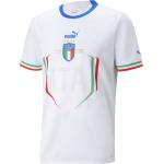 Weiße Puma FIGC – Italienischer Fußballverband Italien Trikots mit Ländermotiv für Herren zum Fußballspielen - Auswärts 