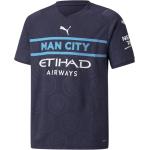 Blaue Puma Manchester City Manchester City Trikots für Kinder zum Fußballspielen - Alternativ 2020/21 