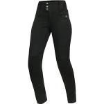 Schwarze Atmungsaktive Jeggings & Jeans-Leggings aus Denim für Damen Größe XS Weite 36, Länge 32 