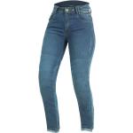 Blaue Atmungsaktive Trilobite Slim Fit Jeans aus Denim für Damen Größe XS 