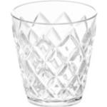 Koziol Crystal Wassergläser 250 ml mit Limonade-Motiv aus Glas 