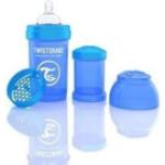 Blaue BPA-freie Antikolik Babyflaschen aus Silikon 